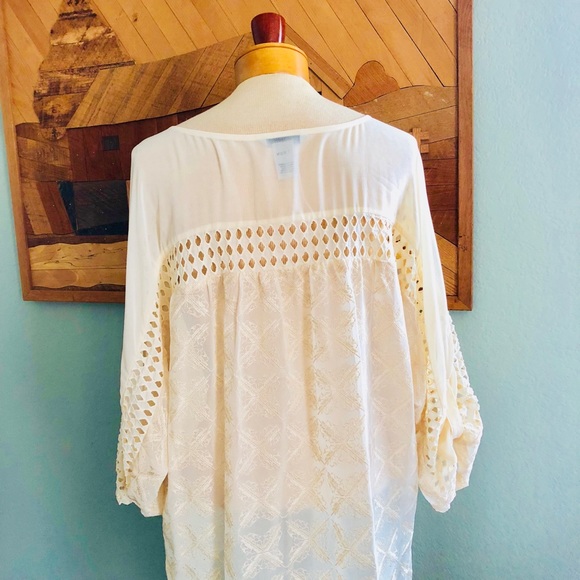 John Mark ✌🏻Peasant Blouse - Picture 4 of 5